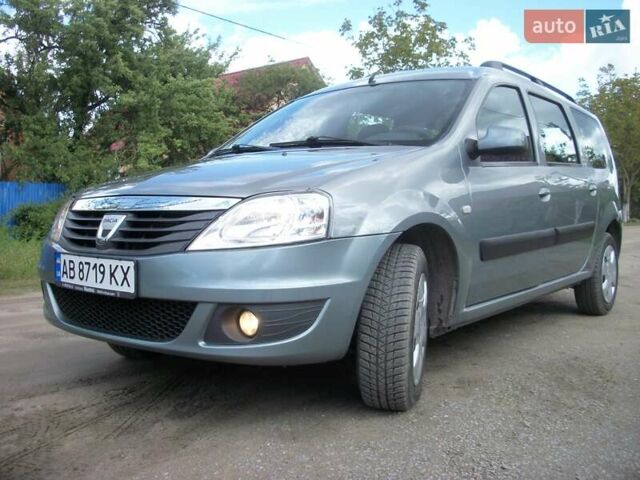 Синий Дачия Логан, объемом двигателя 1.6 л и пробегом 168 тыс. км за 6999 $, фото 2 на Automoto.ua