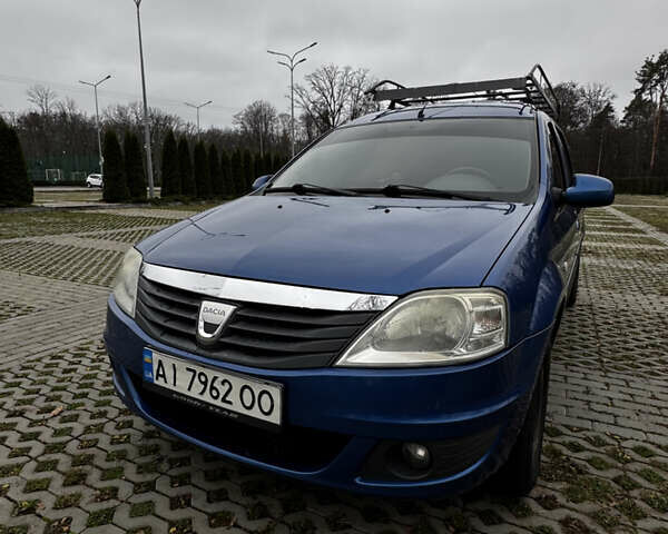 Синий Дачия Логан, объемом двигателя 1.6 л и пробегом 227 тыс. км за 4600 $, фото 2 на Automoto.ua