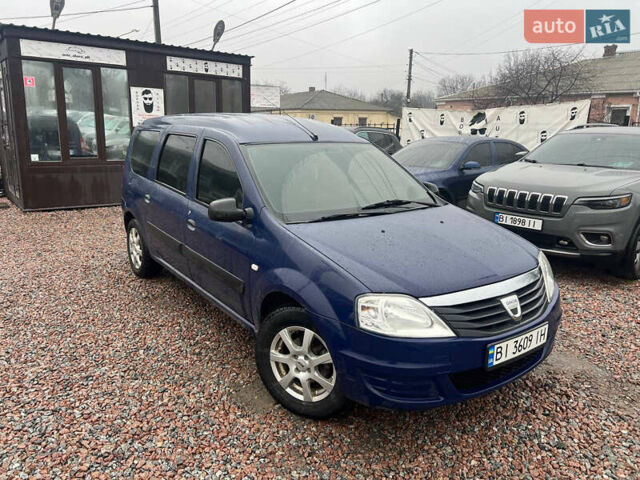 Синий Дачия Логан, объемом двигателя 1.4 л и пробегом 213 тыс. км за 5700 $, фото 2 на Automoto.ua