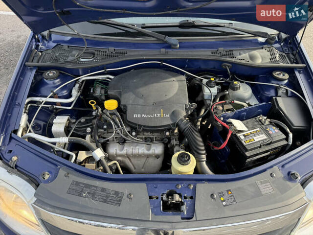Синій Дачія Logan, об'ємом двигуна 1.6 л та пробігом 198 тис. км за 6550 $, фото 68 на Automoto.ua