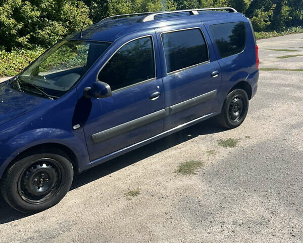 Синий Дачия Логан, объемом двигателя 1.46 л и пробегом 122 тыс. км за 5900 $, фото 1 на Automoto.ua