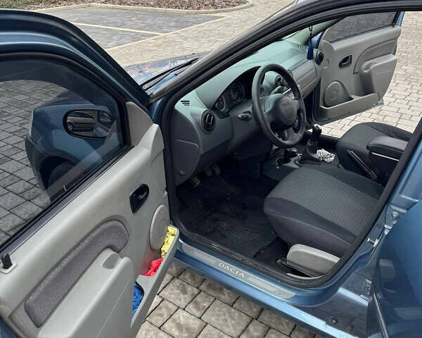 Синий Дачия Логан, объемом двигателя 1.46 л и пробегом 355 тыс. км за 3650 $, фото 18 на Automoto.ua