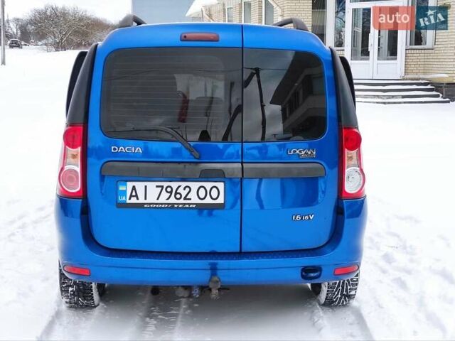 Синій Дачія Logan, об'ємом двигуна 1.6 л та пробігом 228 тис. км за 5950 $, фото 13 на Automoto.ua