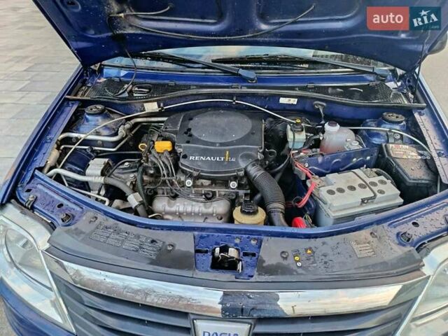 Синий Дачия Логан, объемом двигателя 1.4 л и пробегом 199 тыс. км за 4800 $, фото 9 на Automoto.ua