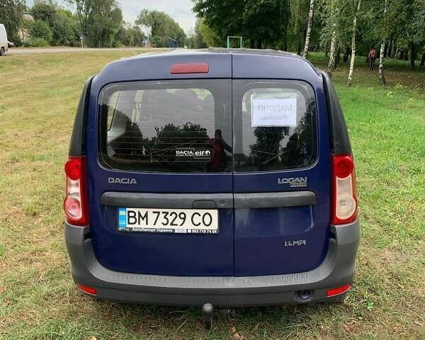 Синий Дачия Логан, объемом двигателя 1.39 л и пробегом 218 тыс. км за 4500 $, фото 4 на Automoto.ua