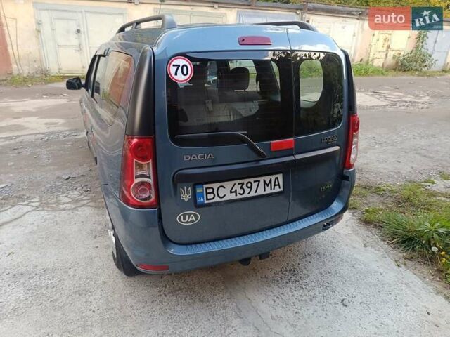 Синий Дачия Логан, объемом двигателя 1.6 л и пробегом 182 тыс. км за 6000 $, фото 8 на Automoto.ua