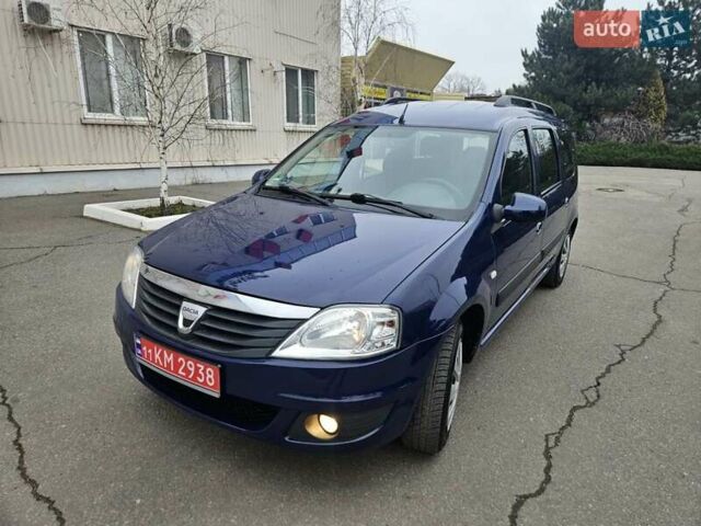 Синій Дачія Logan, об'ємом двигуна 1.6 л та пробігом 192 тис. км за 5750 $, фото 15 на Automoto.ua