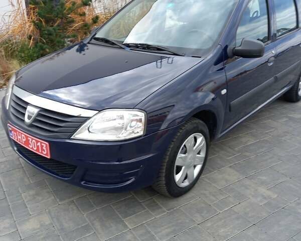 Дачия Логан 2011 в Луцке на Automoto.ua Синий Дачия Логан, объемом двигателя 1.6 л и пробегом 225 тыс. км за 5800 $, фото 6 на Automoto.ua
