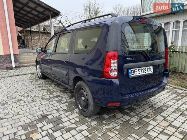 Синий Дачия Логан, объемом двигателя 1.6 л и пробегом 126 тыс. км за 5900 $, фото 2 на Automoto.ua