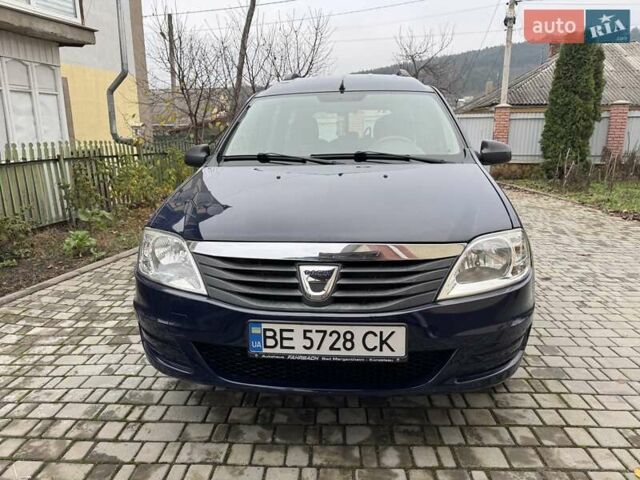 Синий Дачия Логан, объемом двигателя 1.6 л и пробегом 126 тыс. км за 5900 $, фото 4 на Automoto.ua