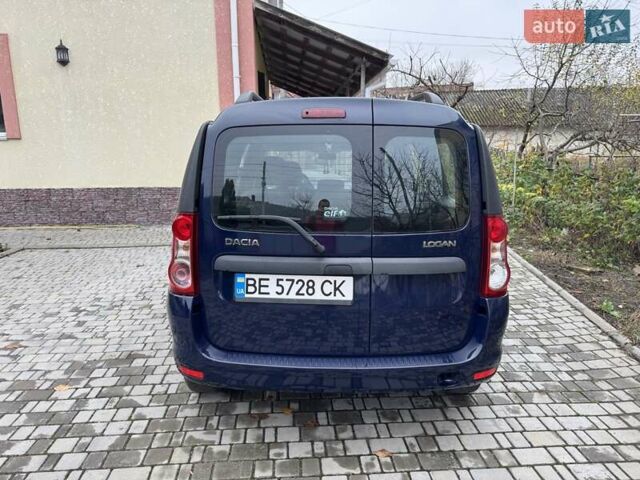 Синий Дачия Логан, объемом двигателя 1.6 л и пробегом 126 тыс. км за 5900 $, фото 5 на Automoto.ua