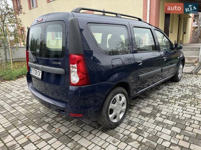 Синий Дачия Логан, объемом двигателя 1.6 л и пробегом 126 тыс. км за 5900 $, фото 3 на Automoto.ua