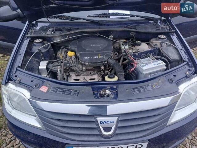 Синій Дачія Logan, об'ємом двигуна 1.6 л та пробігом 197 тис. км за 5200 $, фото 20 на Automoto.ua