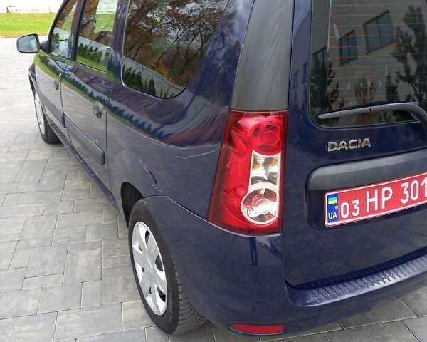 Дачия Логан 2011 в Луцке на Automoto.ua Синий Дачия Логан, объемом двигателя 1.6 л и пробегом 225 тыс. км за 5800 $, фото 9 на Automoto.ua