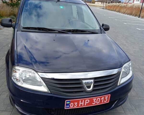 Дачия Логан 2011 в Луцке на Automoto.ua Синий Дачия Логан, объемом двигателя 1.6 л и пробегом 225 тыс. км за 5800 $, фото 5 на Automoto.ua