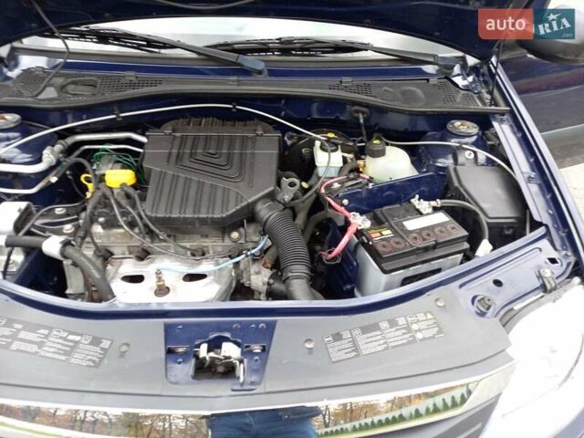 Синій Дачія Logan, об'ємом двигуна 1.6 л та пробігом 225 тис. км за 5700 $, фото 24 на Automoto.ua