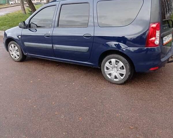 Синий Дачия Логан, объемом двигателя 1.6 л и пробегом 195 тыс. км за 6800 $, фото 2 на Automoto.ua