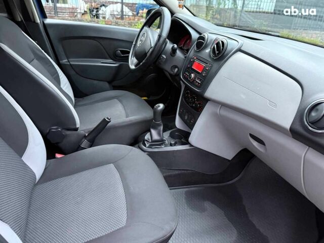 Синий Дачия Логан, объемом двигателя 1.2 л и пробегом 210 тыс. км за 4990 $, фото 20 на Automoto.ua