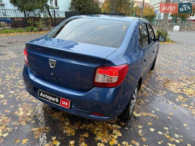 Синій Дачія Logan, об'ємом двигуна 1.2 л та пробігом 210 тис. км за 4990 $, фото 4 на Automoto.ua