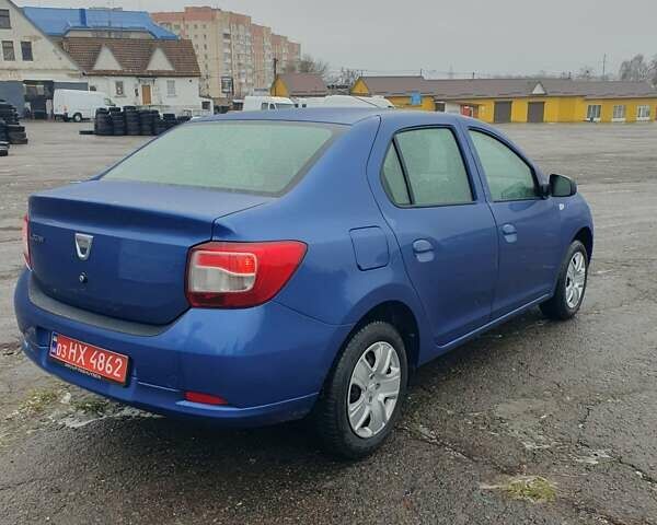 Синий Дачия Логан, объемом двигателя 1.2 л и пробегом 130 тыс. км за 6950 $, фото 6 на Automoto.ua