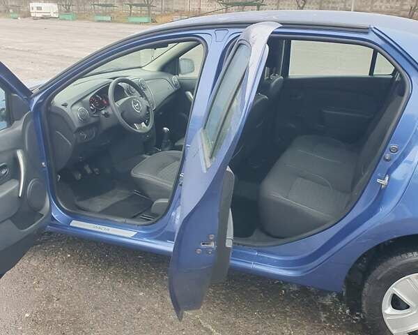 Синий Дачия Логан, объемом двигателя 1.2 л и пробегом 130 тыс. км за 6950 $, фото 28 на Automoto.ua