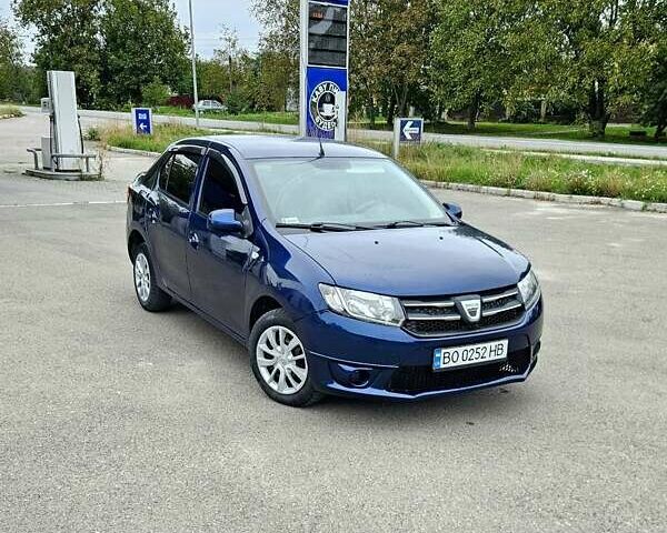 Синий Дачия Логан, объемом двигателя 1.2 л и пробегом 250 тыс. км за 3800 $, фото 1 на Automoto.ua