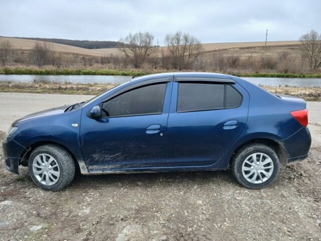 Синий Дачия Логан, объемом двигателя 1.1 л и пробегом 252 тыс. км за 4700 $, фото 2 на Automoto.ua