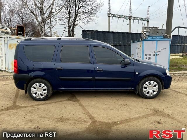 Синий Дачия Логан, объемом двигателя 1.4 л и пробегом 250 тыс. км за 4250 $, фото 1 на Automoto.ua