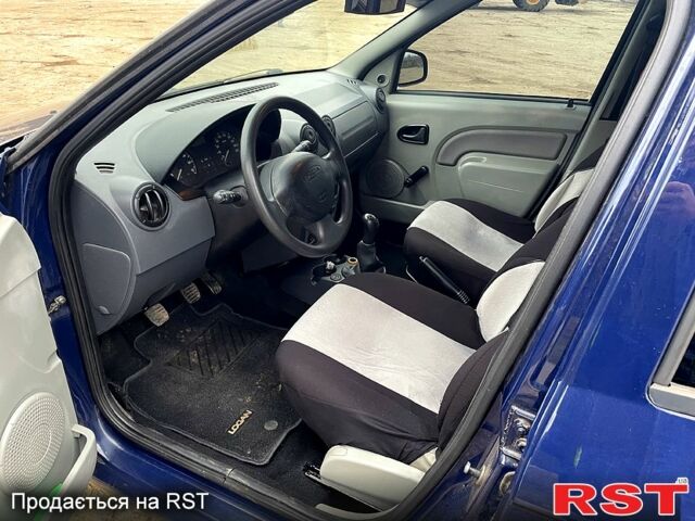 Синий Дачия Логан, объемом двигателя 1.4 л и пробегом 250 тыс. км за 4250 $, фото 5 на Automoto.ua