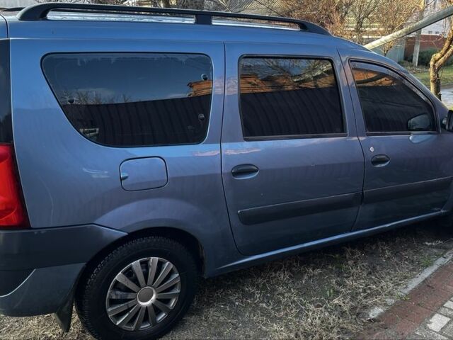 Синий Дачия Логан, объемом двигателя 1.6 л и пробегом 486 тыс. км за 3000 $, фото 3 на Automoto.ua