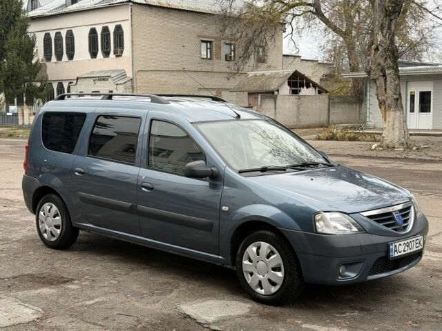 Синий Дачия Логан, объемом двигателя 1.6 л и пробегом 163 тыс. км за 5500 $, фото 6 на Automoto.ua