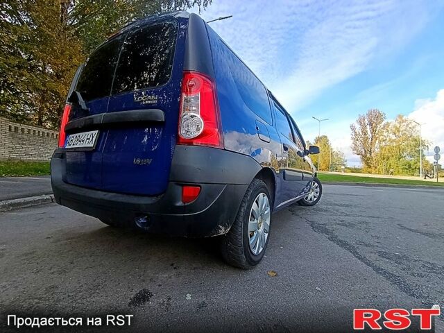 Синий Дачия Логан, объемом двигателя 1.6 л и пробегом 200 тыс. км за 4700 $, фото 7 на Automoto.ua