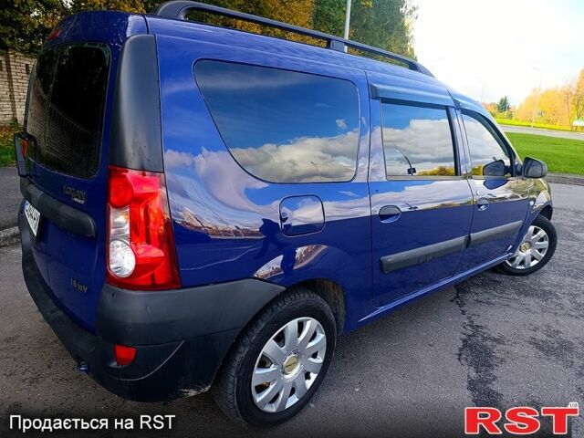 Синий Дачия Логан, объемом двигателя 1.6 л и пробегом 200 тыс. км за 4700 $, фото 3 на Automoto.ua