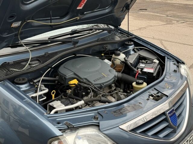 Синий Дачия Логан, объемом двигателя 1.6 л и пробегом 163 тыс. км за 5500 $, фото 14 на Automoto.ua