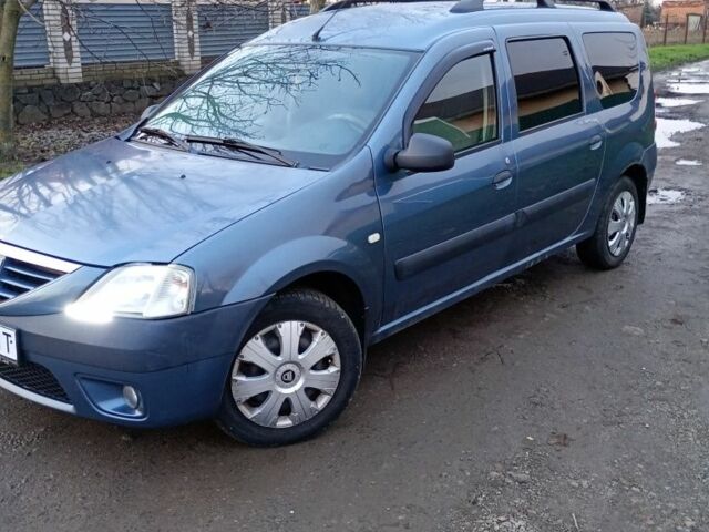 Синий Дачия Логан, объемом двигателя 1.4 л и пробегом 249 тыс. км за 3700 $, фото 6 на Automoto.ua