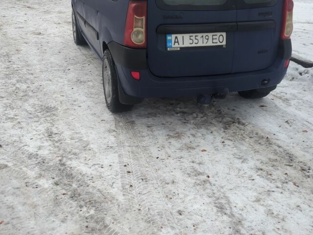 Синий Дачия Логан, объемом двигателя 1.6 л и пробегом 215 тыс. км за 4051 $, фото 2 на Automoto.ua