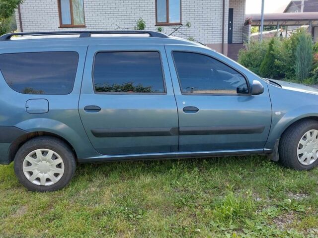 Синий Дачия Логан, объемом двигателя 1.6 л и пробегом 160 тыс. км за 4100 $, фото 4 на Automoto.ua