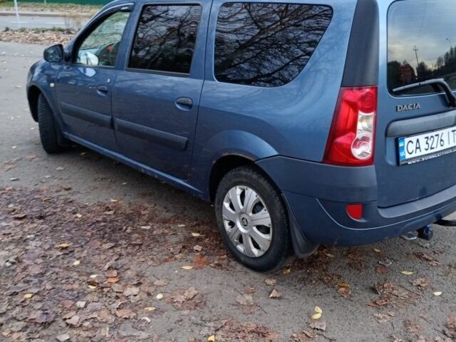 Синий Дачия Логан, объемом двигателя 1.4 л и пробегом 249 тыс. км за 3700 $, фото 3 на Automoto.ua
