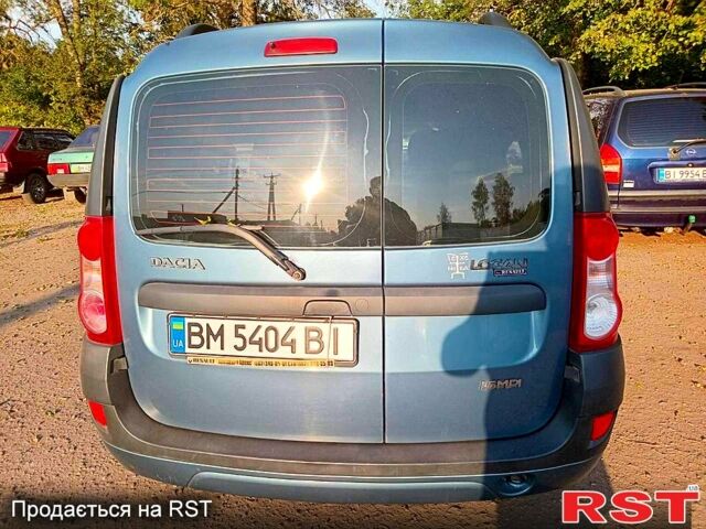 Синий Дачия Логан, объемом двигателя 1.6 л и пробегом 191 тыс. км за 5200 $, фото 1 на Automoto.ua