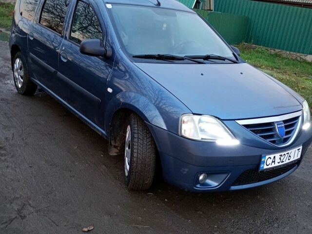 Синий Дачия Логан, объемом двигателя 1.4 л и пробегом 249 тыс. км за 3700 $, фото 10 на Automoto.ua