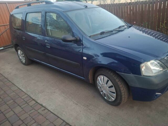 Синій Дачія Logan, об'ємом двигуна 1.6 л та пробігом 188 тис. км за 4500 $, фото 2 на Automoto.ua