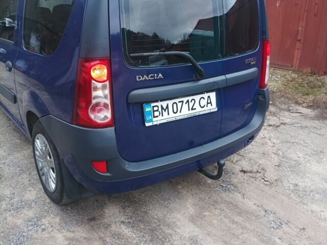 Синий Дачия Логан, объемом двигателя 1.6 л и пробегом 262 тыс. км за 4500 $, фото 1 на Automoto.ua