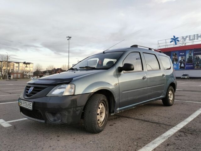 Синій Дачія Logan, об'ємом двигуна 1.6 л та пробігом 242 тис. км за 3750 $, фото 1 на Automoto.ua