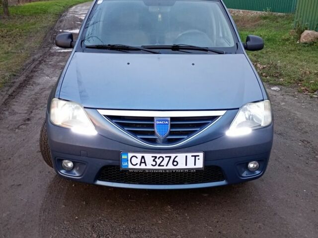 Синий Дачия Логан, объемом двигателя 1.4 л и пробегом 249 тыс. км за 3700 $, фото 9 на Automoto.ua