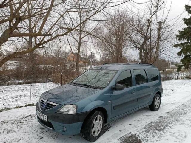 Синій Дачія Logan, об'ємом двигуна 1.6 л та пробігом 312 тис. км за 5850 $, фото 1 на Automoto.ua