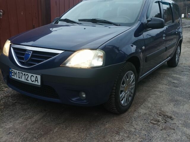 Синий Дачия Логан, объемом двигателя 1.6 л и пробегом 262 тыс. км за 4500 $, фото 6 на Automoto.ua