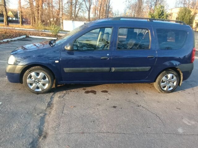 Синий Дачия Логан, объемом двигателя 1.5 л и пробегом 180 тыс. км за 4000 $, фото 9 на Automoto.ua