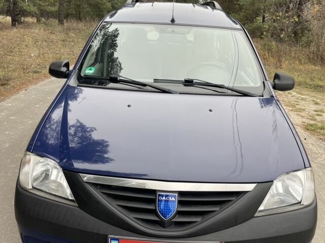 Синий Дачия Логан, объемом двигателя 1.6 л и пробегом 185 тыс. км за 4850 $, фото 3 на Automoto.ua