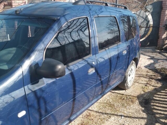 Синий Дачия Логан, объемом двигателя 1.6 л и пробегом 155 тыс. км за 4500 $, фото 7 на Automoto.ua