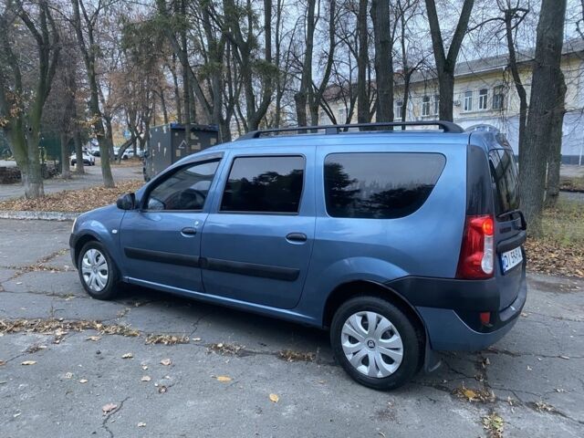 Синий Дачия Логан, объемом двигателя 1.6 л и пробегом 215 тыс. км за 3900 $, фото 5 на Automoto.ua
